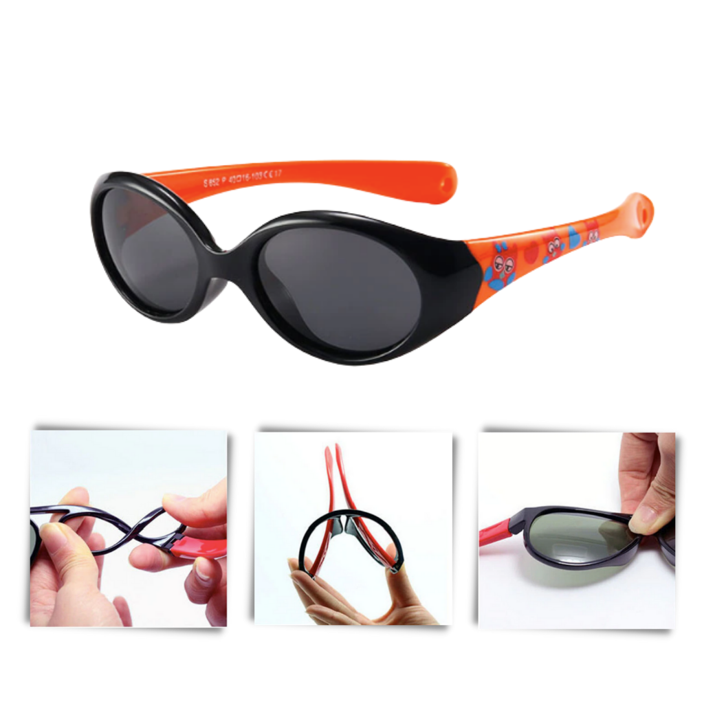 Gafas de sol polarizadas con correa para bebés de 0 a 3 años - Ozerty