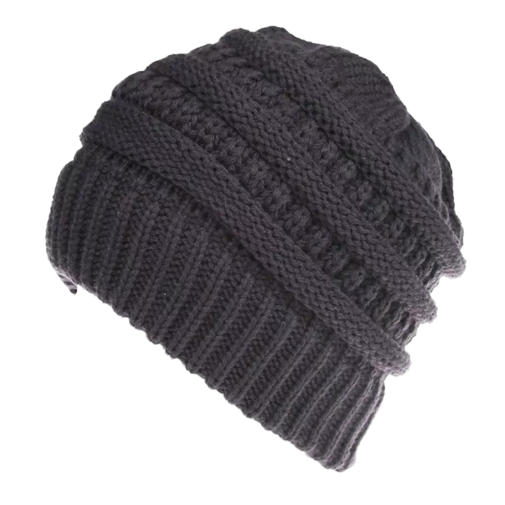 Gorro para cola de caballo y moño desordenado