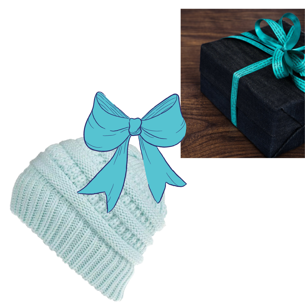 Gorro para cola de caballo y moño desordenado - Ozerty