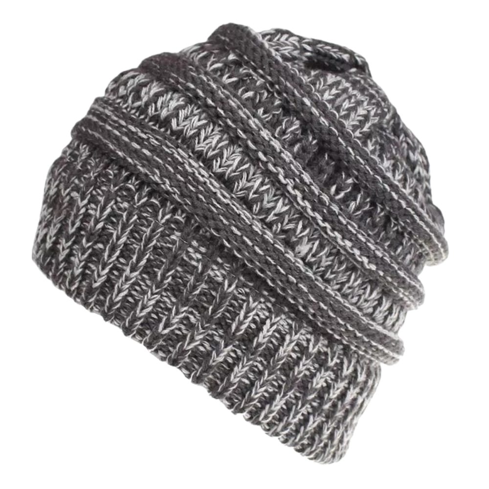 Gorro para cola de caballo y moño desordenado
