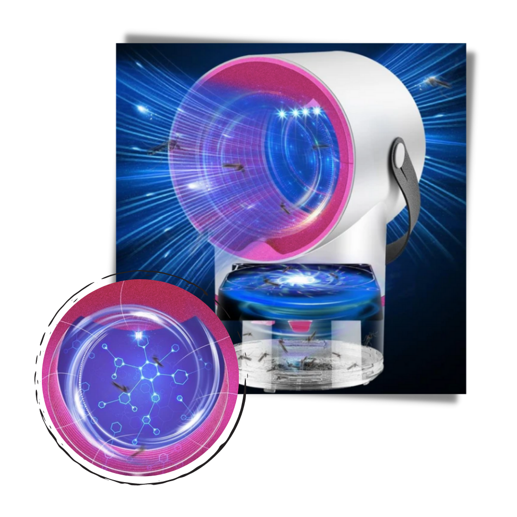 Lámpara LED anti mosquitos portátil