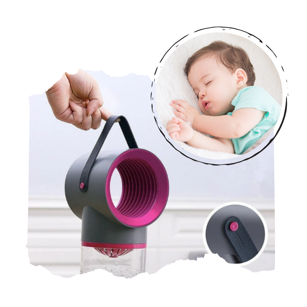 Lámpara LED anti mosquitos portátil