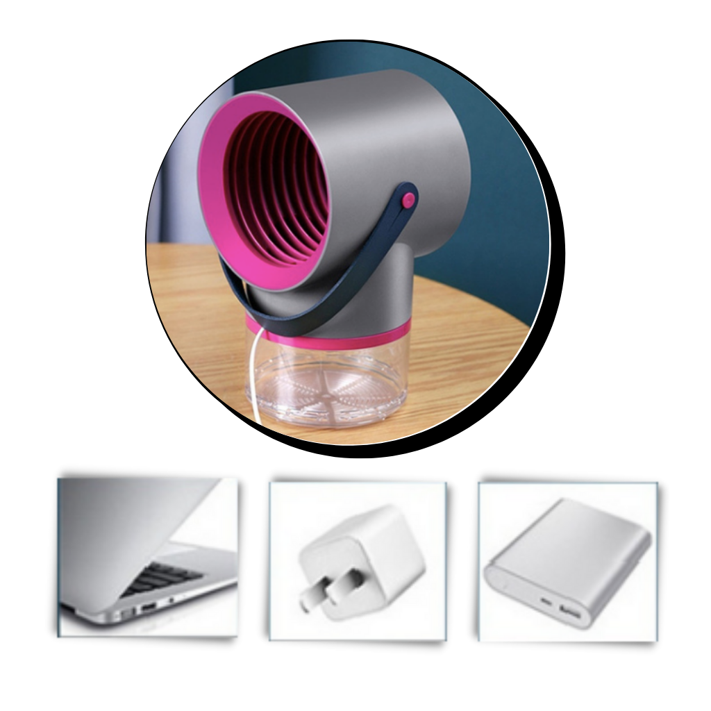 Lámpara LED anti mosquitos portátil