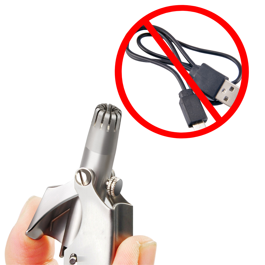 Cortapelos manual portátil para la nariz - Ozerty