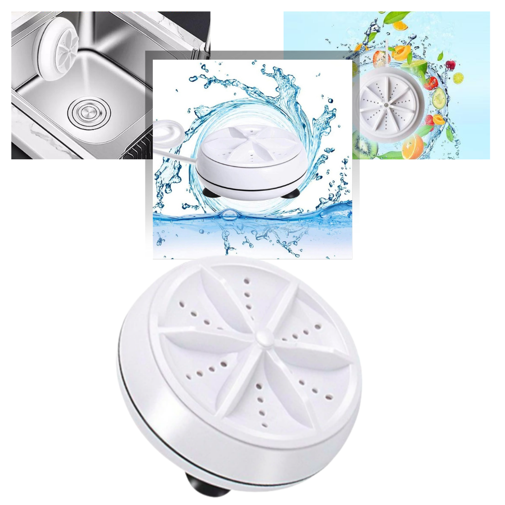 Lavavajillas ultrasónico portátil y lavadora - Ozerty