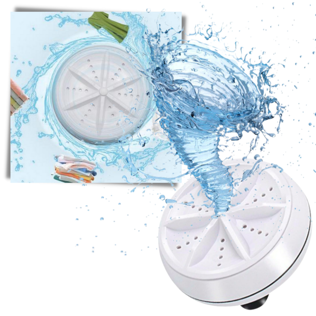 Lavavajillas ultrasónico portátil y lavadora - Ozerty