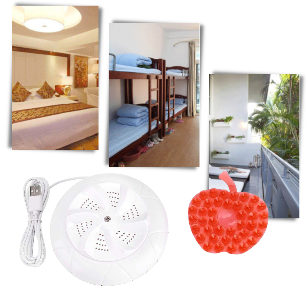 Lavavajillas ultrasónico portátil y lavadora - Ozerty