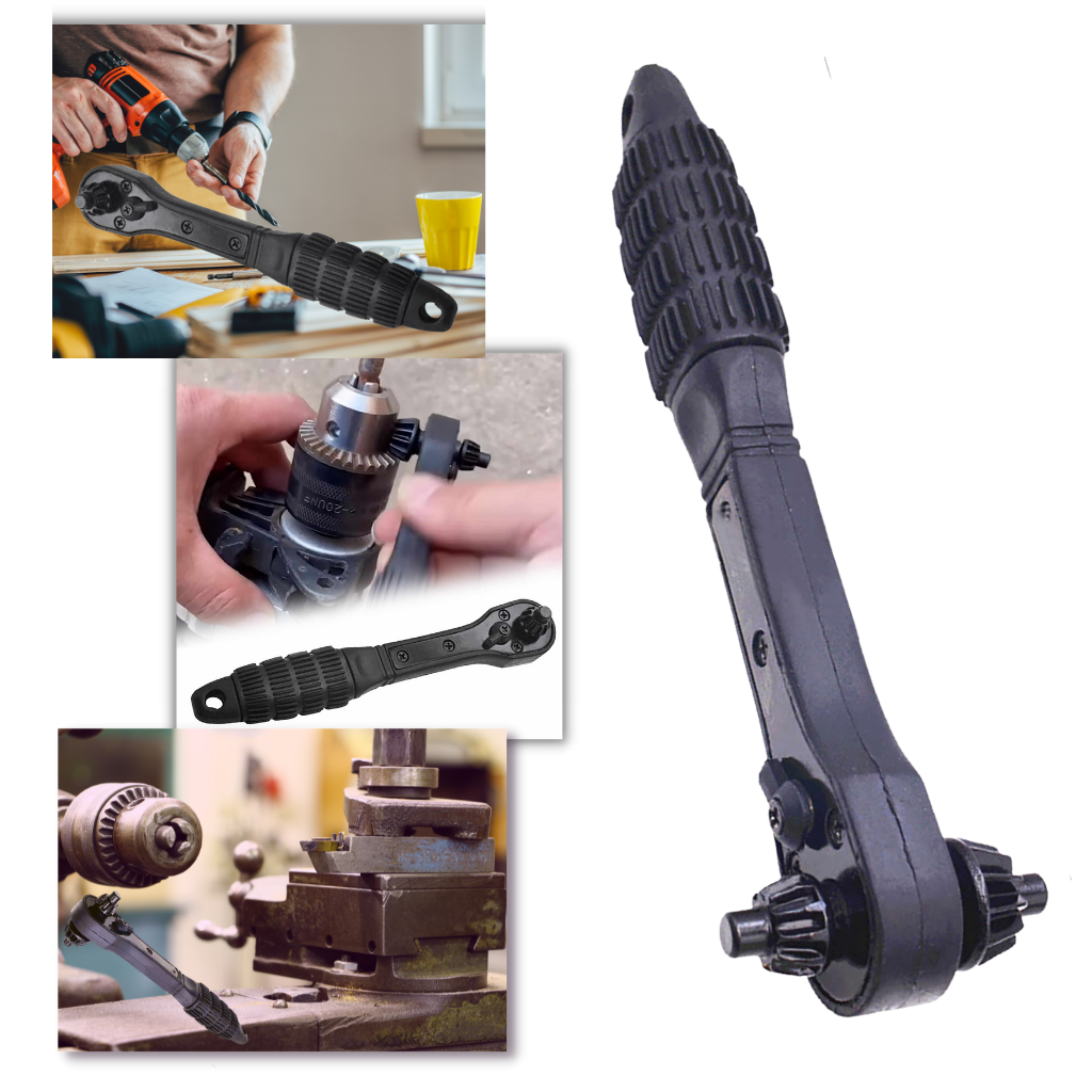 Llave de portabrocas de trinquete - Ozerty