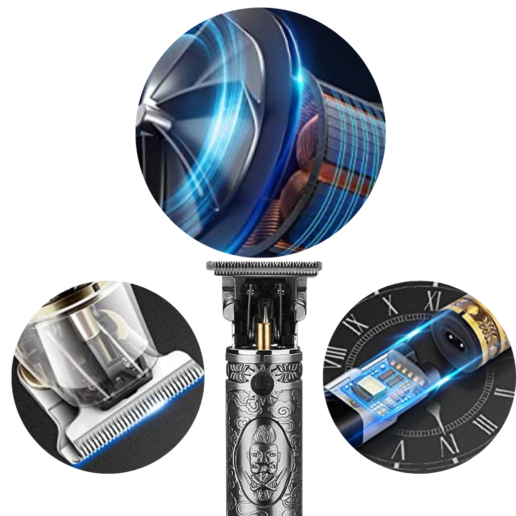 Cortadora de pelo de barbero recargable - Ozerty