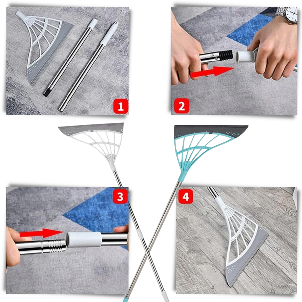 Escoba de goma telescópica - Ozerty