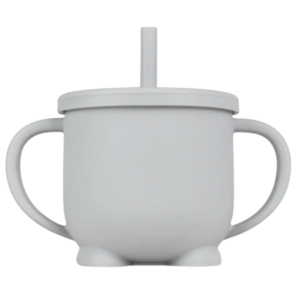 Vaso de silicona para bebés con pajilla - Ozerty