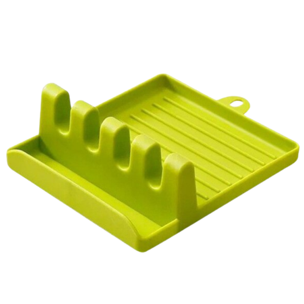 Almohadilla de descanso de cocina para espátulas y cucharas - Ozerty