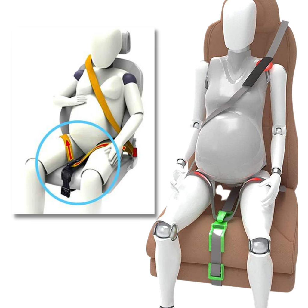 Ajustador del cinturón de seguridad para la protección de las mujeres embarazadas - Ozerty