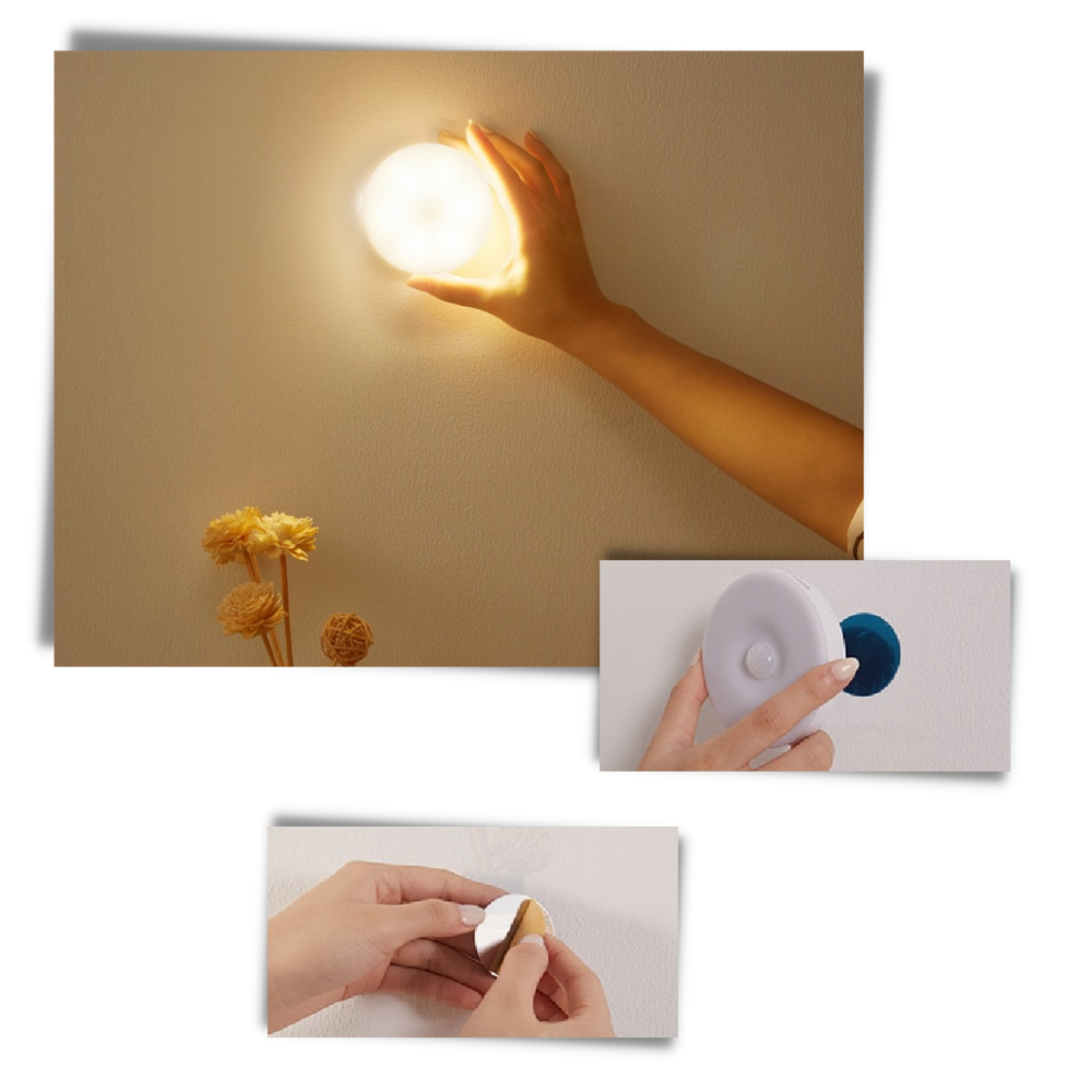 Luz LED con sensor de movimiento - Ozerty