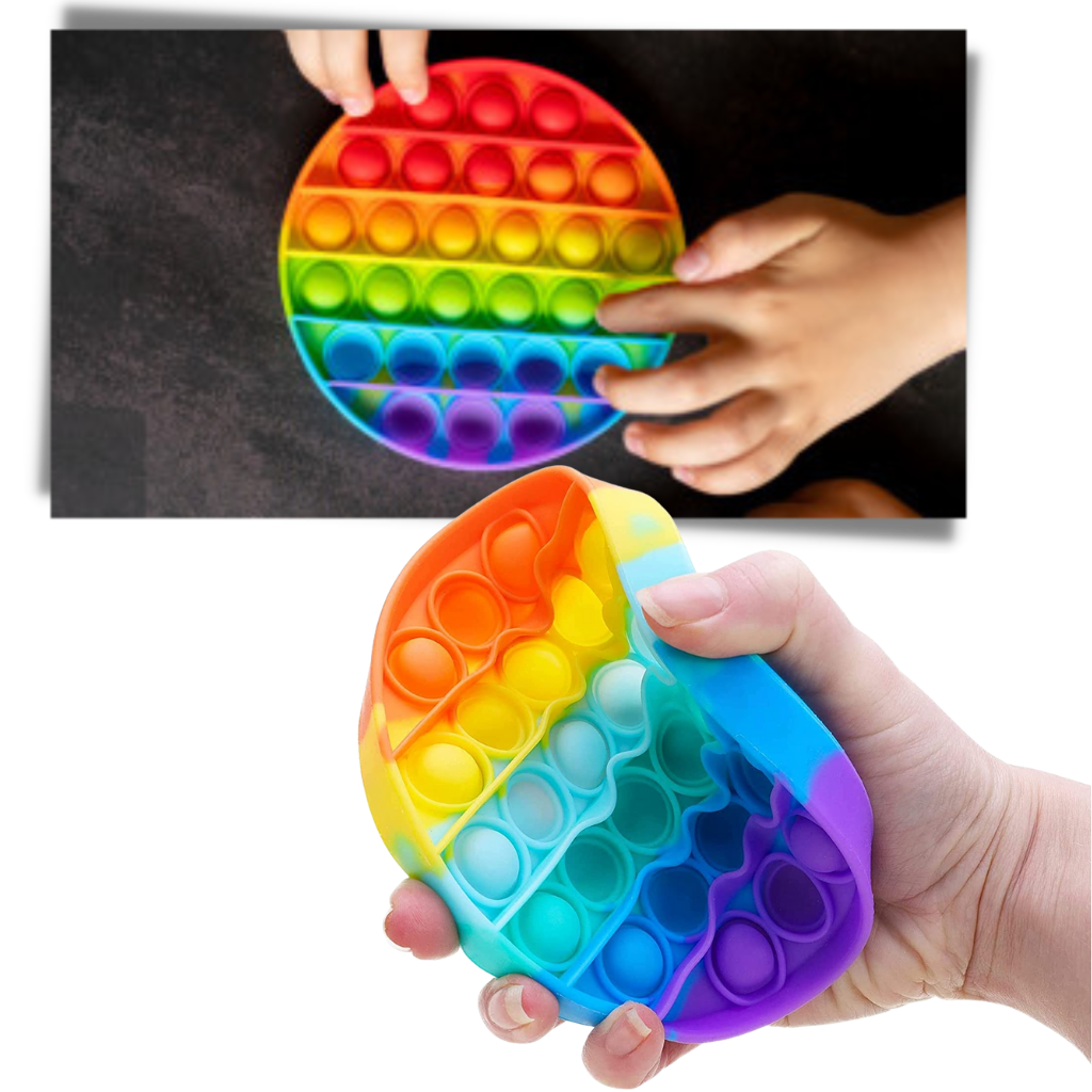 Juguete sensorial para aliviar el estrés con un simple hoyuelo - Ozerty