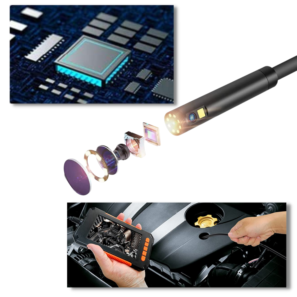 Cámara endoscópica inteligente - Ozerty