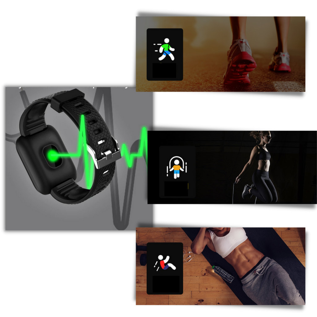 Reloj inteligente con pantalla táctil - Ozerty