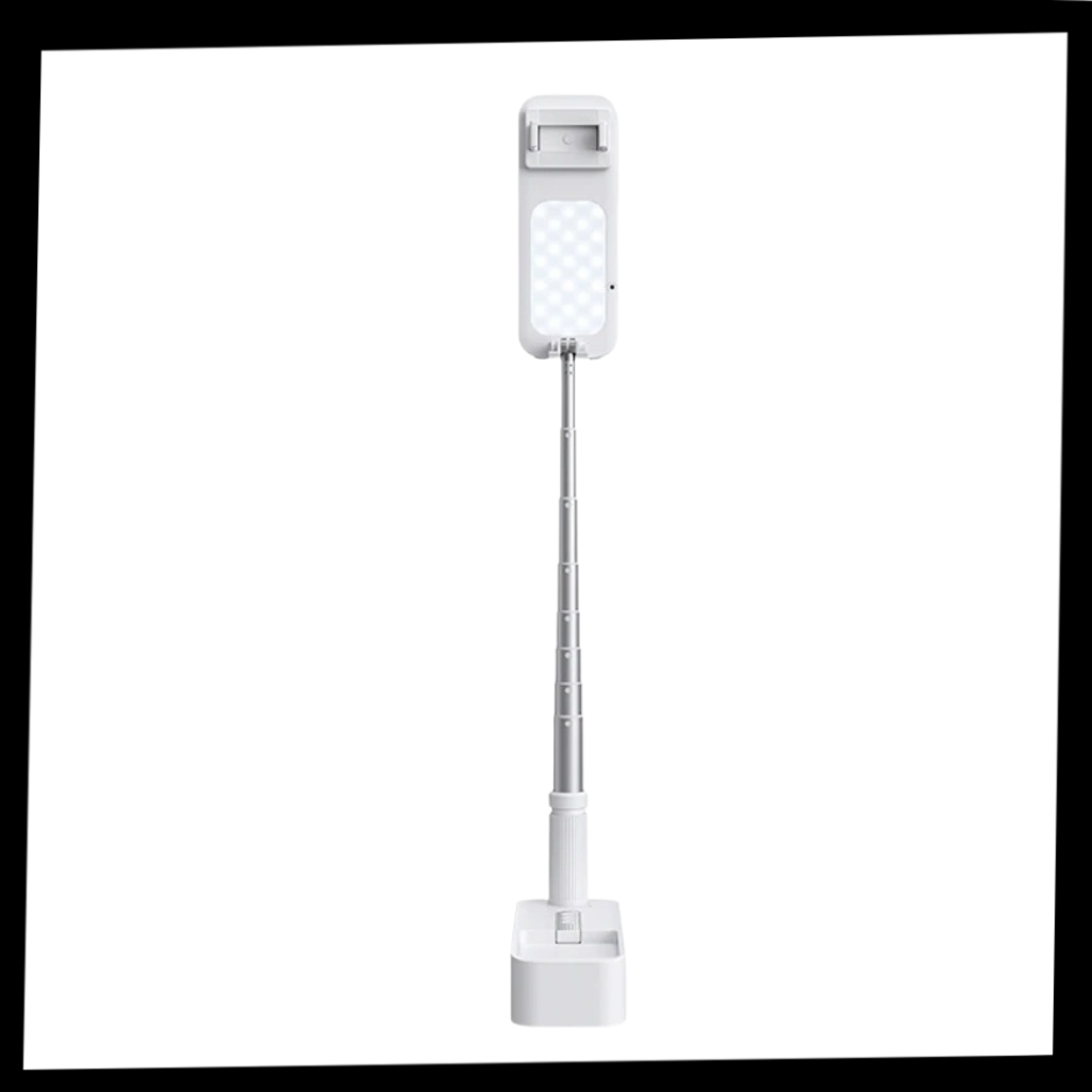Kit de luz bluetooth integrado en el soporte del teléfono inteligente - Ozerty