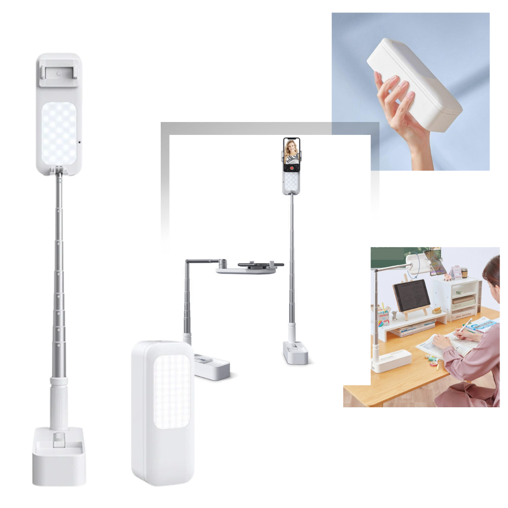 Kit de luz bluetooth integrado en el soporte del teléfono inteligente - Ozerty