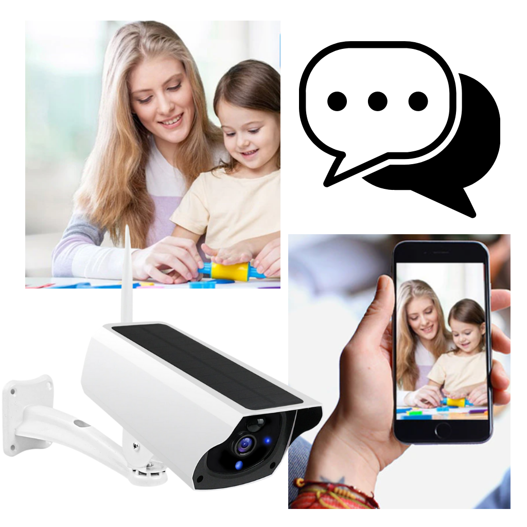 Cámara de vigilancia solar - Ozerty