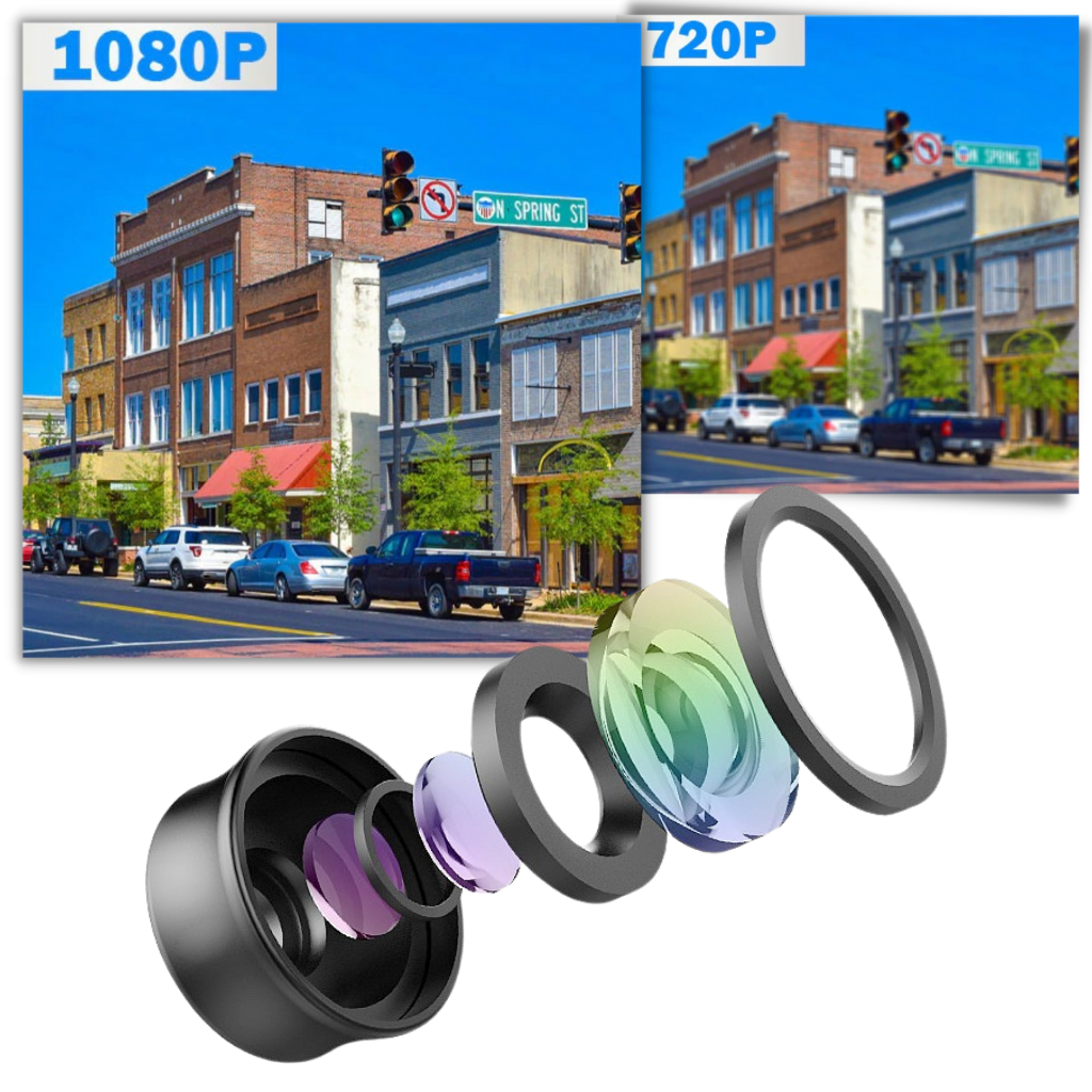 Cámara de vigilancia solar - Ozerty