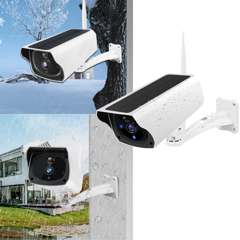 Cámara de vigilancia solar - Ozerty