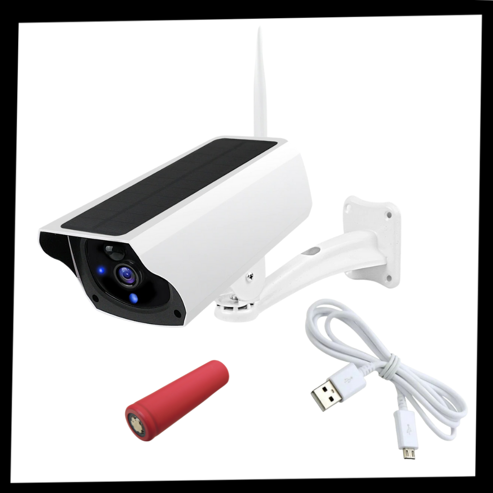 Cámara de vigilancia solar