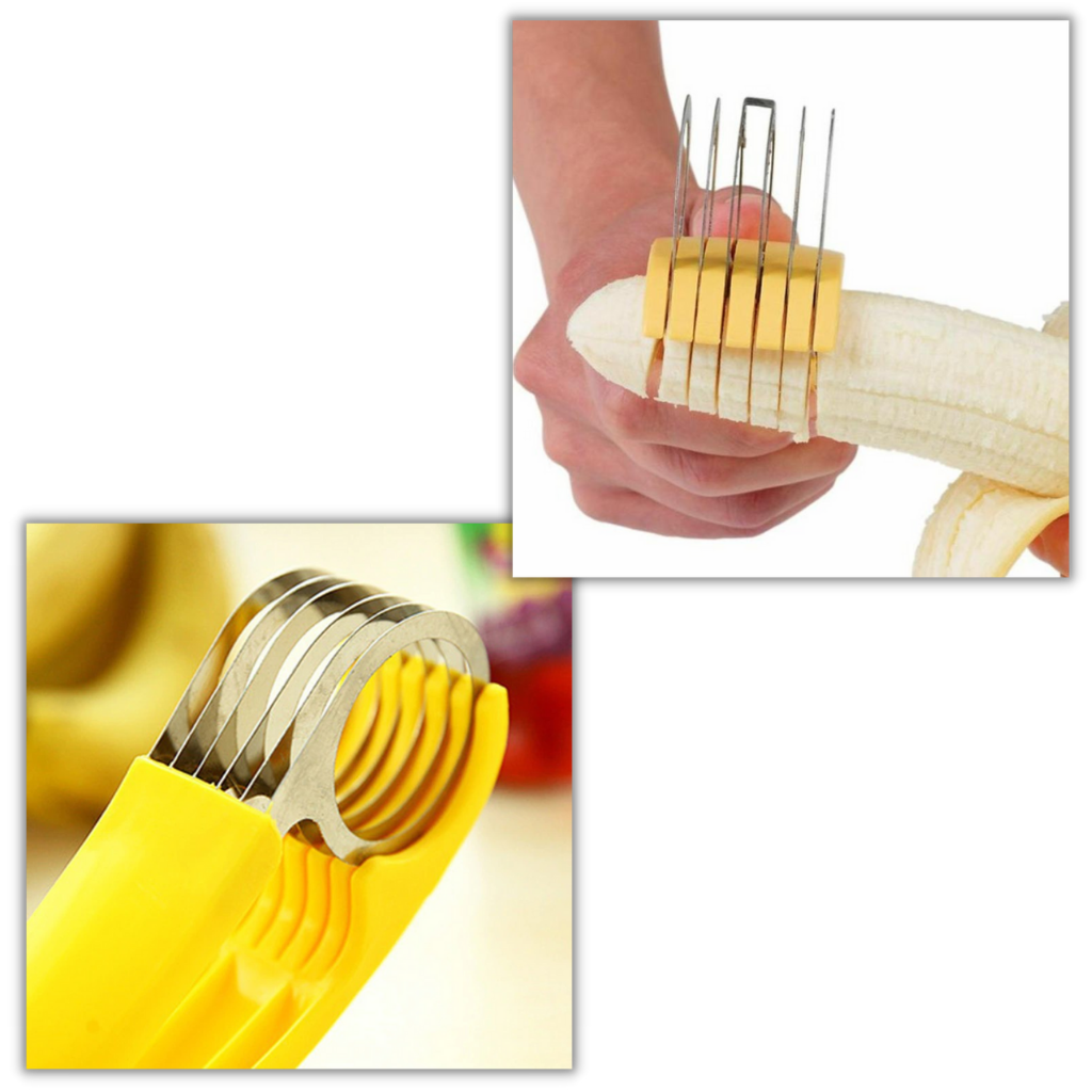 Cortadora de plátanos de acero inoxidable - Ozerty