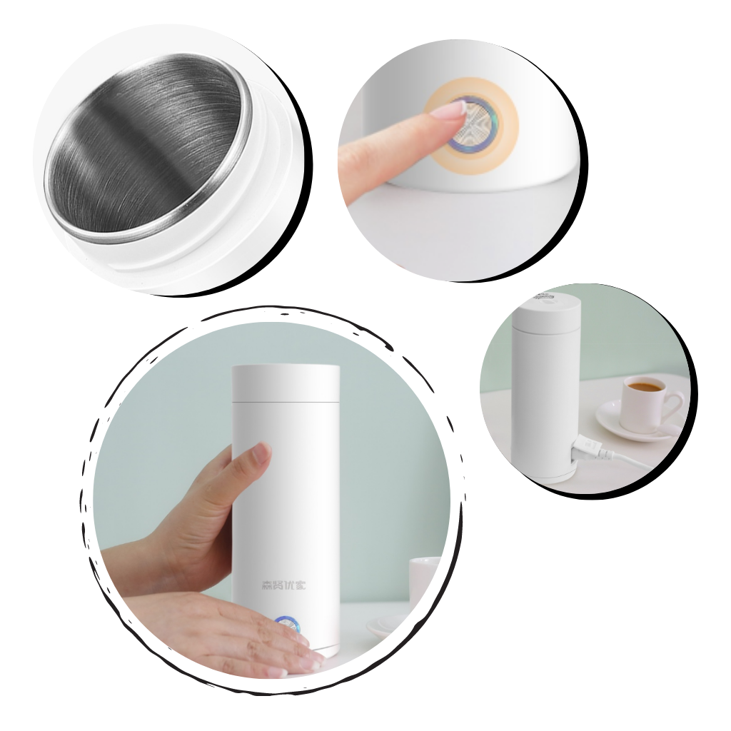 Hervidor de agua portátil 400ml - Ozerty