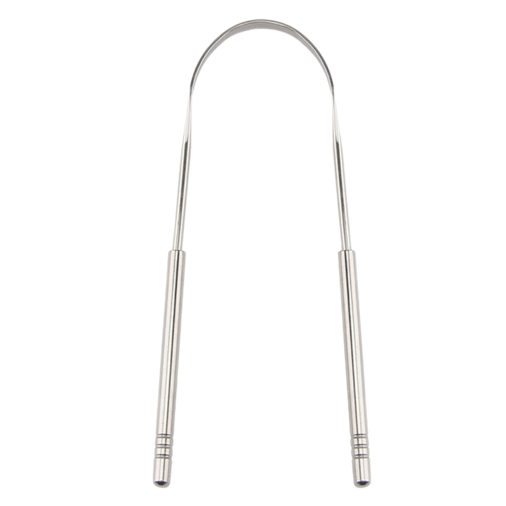 Limpiador lingual de acero inoxidable - Ozerty