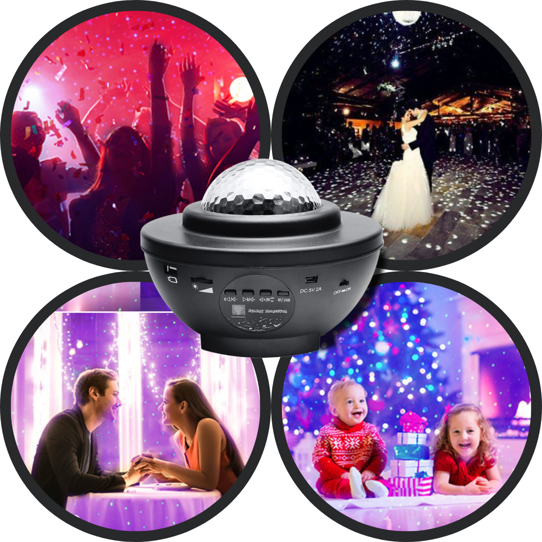 Proyector de luz del cielo estrellado - Ozerty