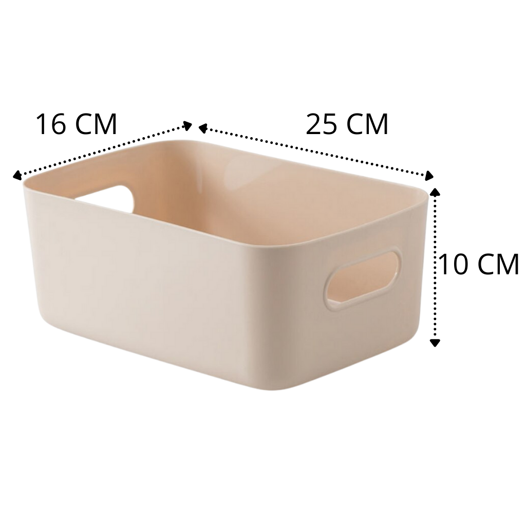 Cesta de plástico multiusos para almacenamiento - Ozerty