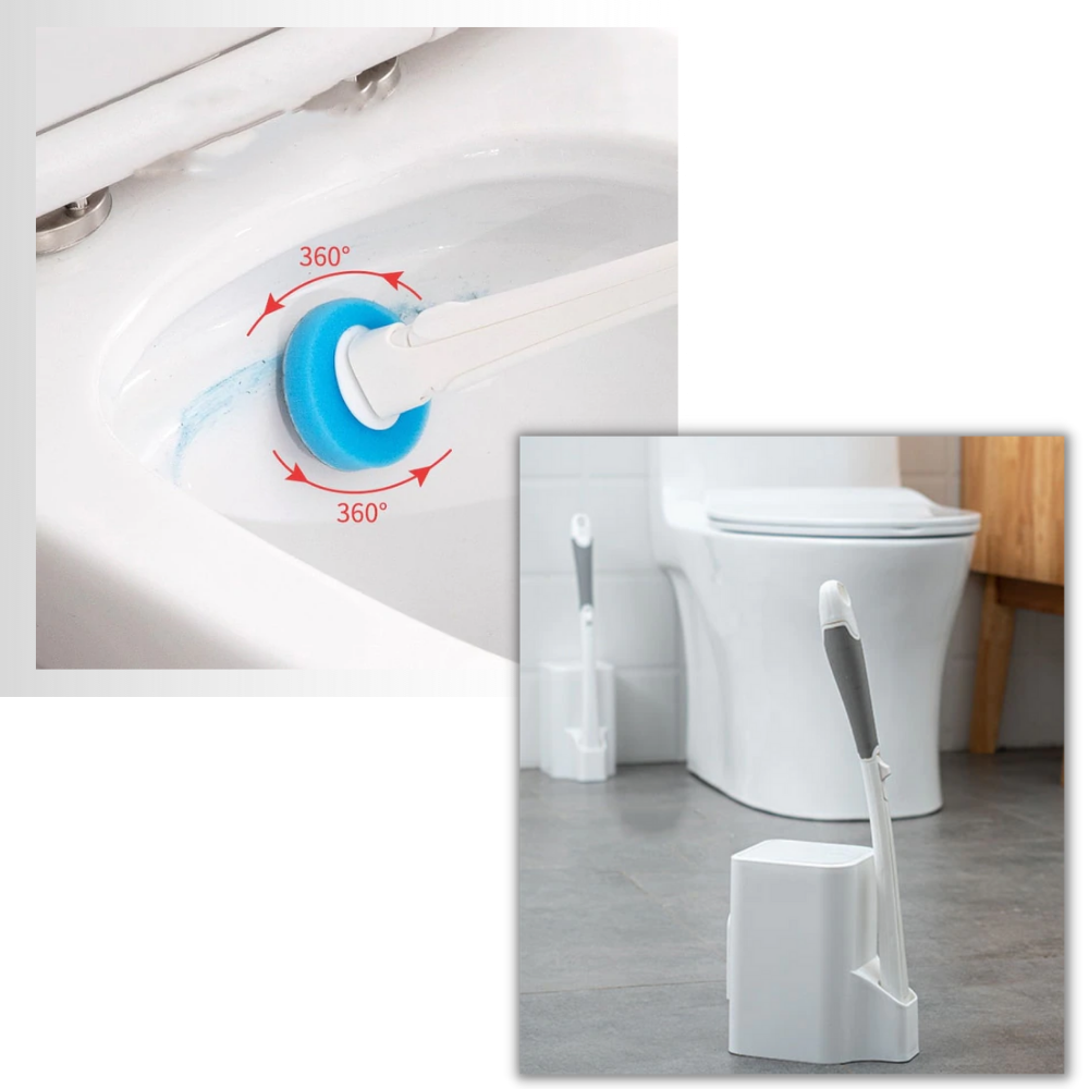 Juego de escobillas desechables para el inodoro - Ozerty