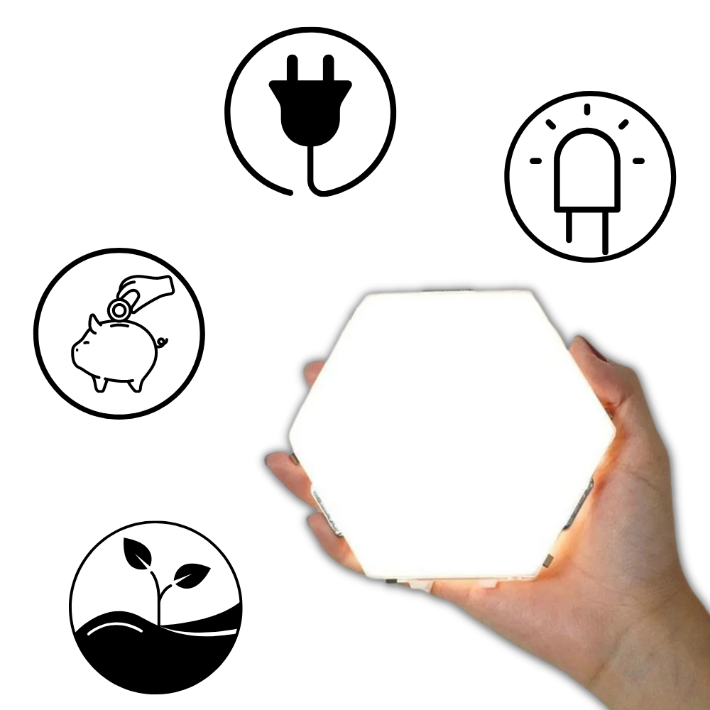 Paquete de 3 luces táctiles modulares - Ozerty