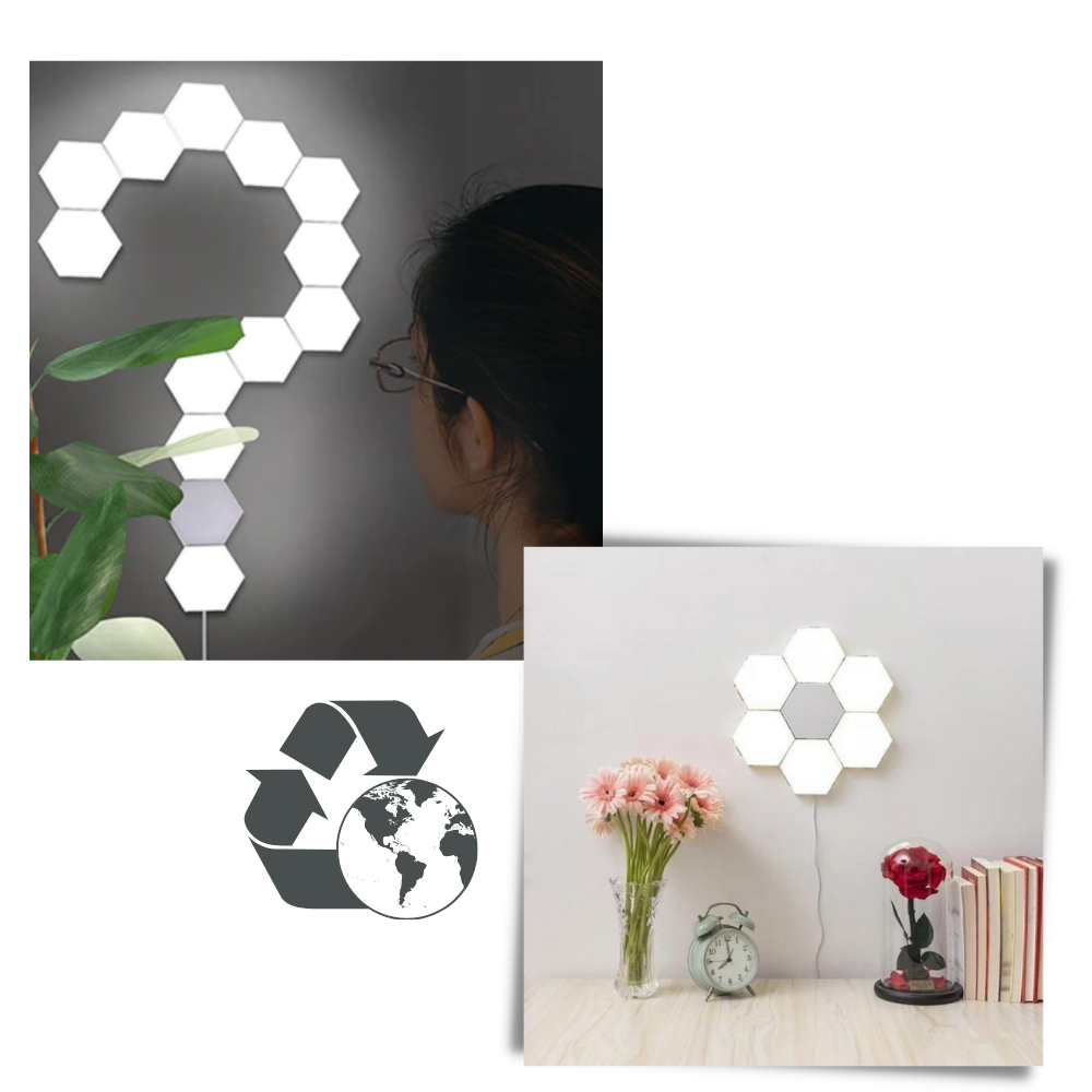 Paquete de 3 luces táctiles modulares - Ozerty