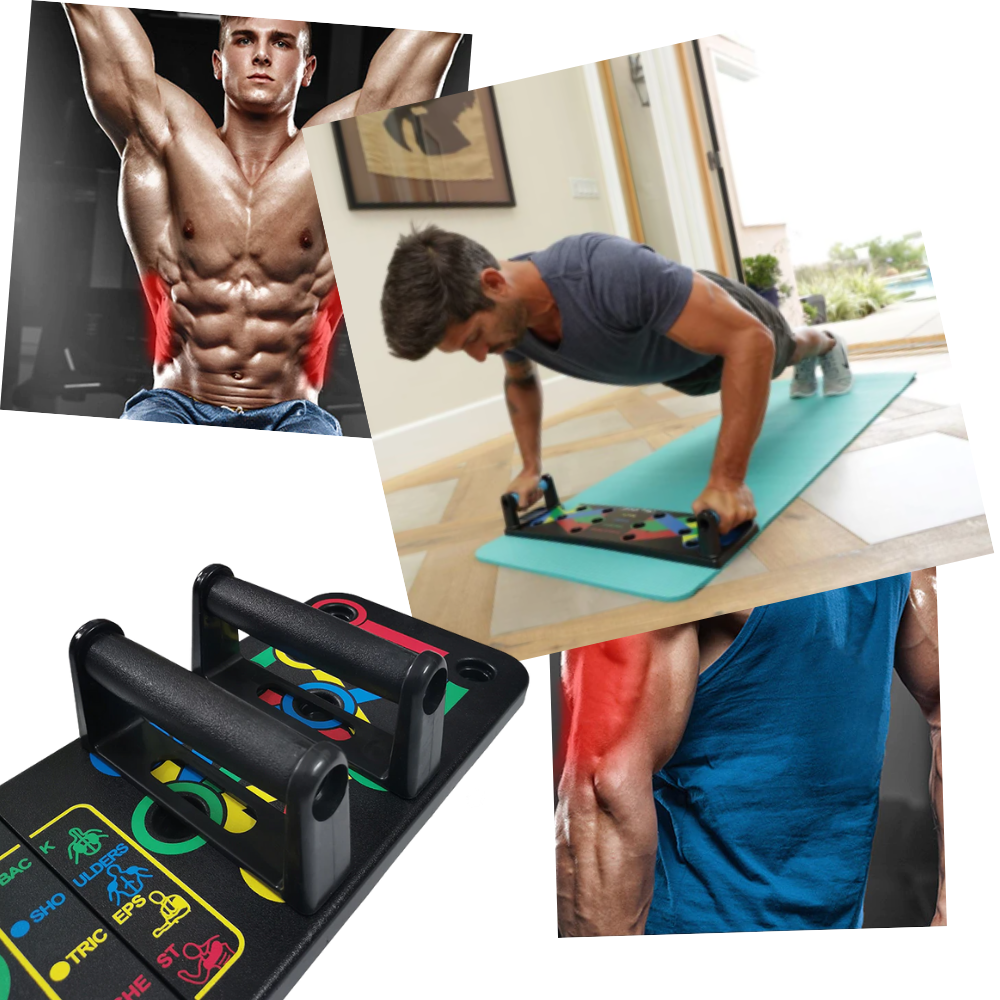 Tablero de entrenamiento 9 en 1 Power Up - Ozerty