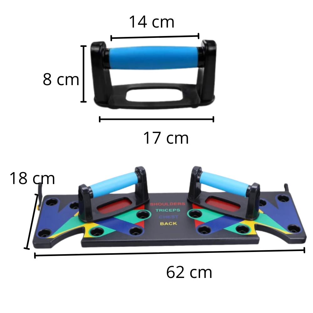 Tablero de entrenamiento 9 en 1 Power Up - Ozerty