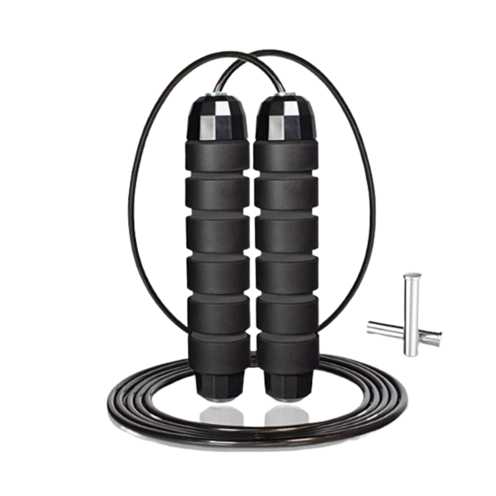 Cuerda de saltar sin enredos antideslizante