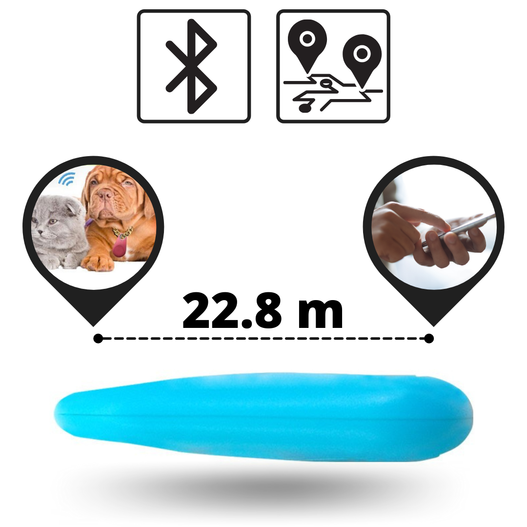 Localizador gps bluetooth para mascotas