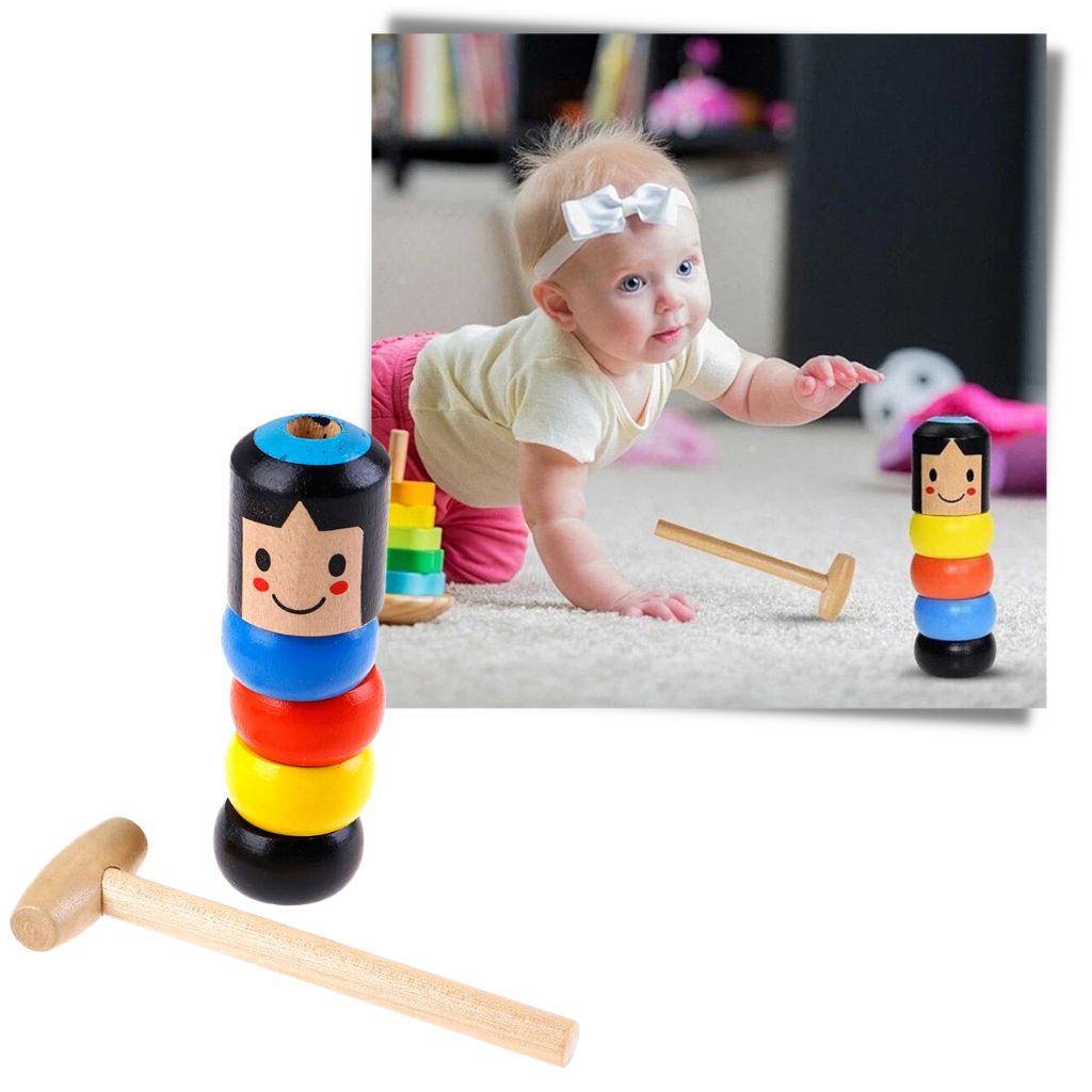 Juguete mágico de madera irrompible - Ozerty
