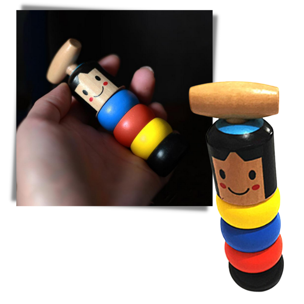 Juguete mágico de madera irrompible - Ozerty