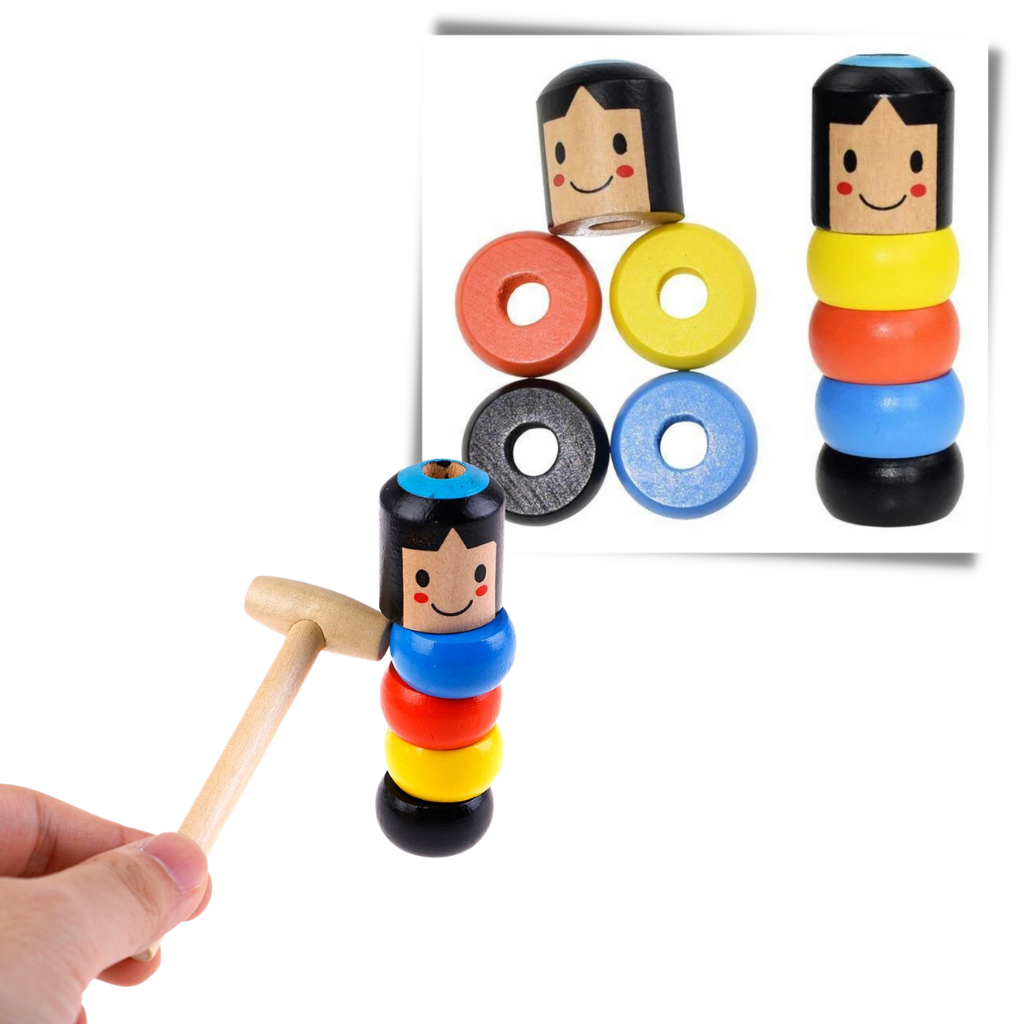 Juguete mágico de madera irrompible - Ozerty