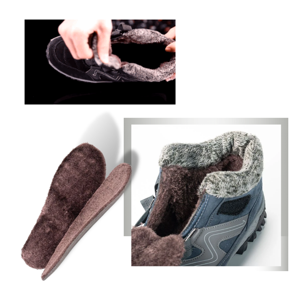 Botas de invierno de cuero - Ozerty