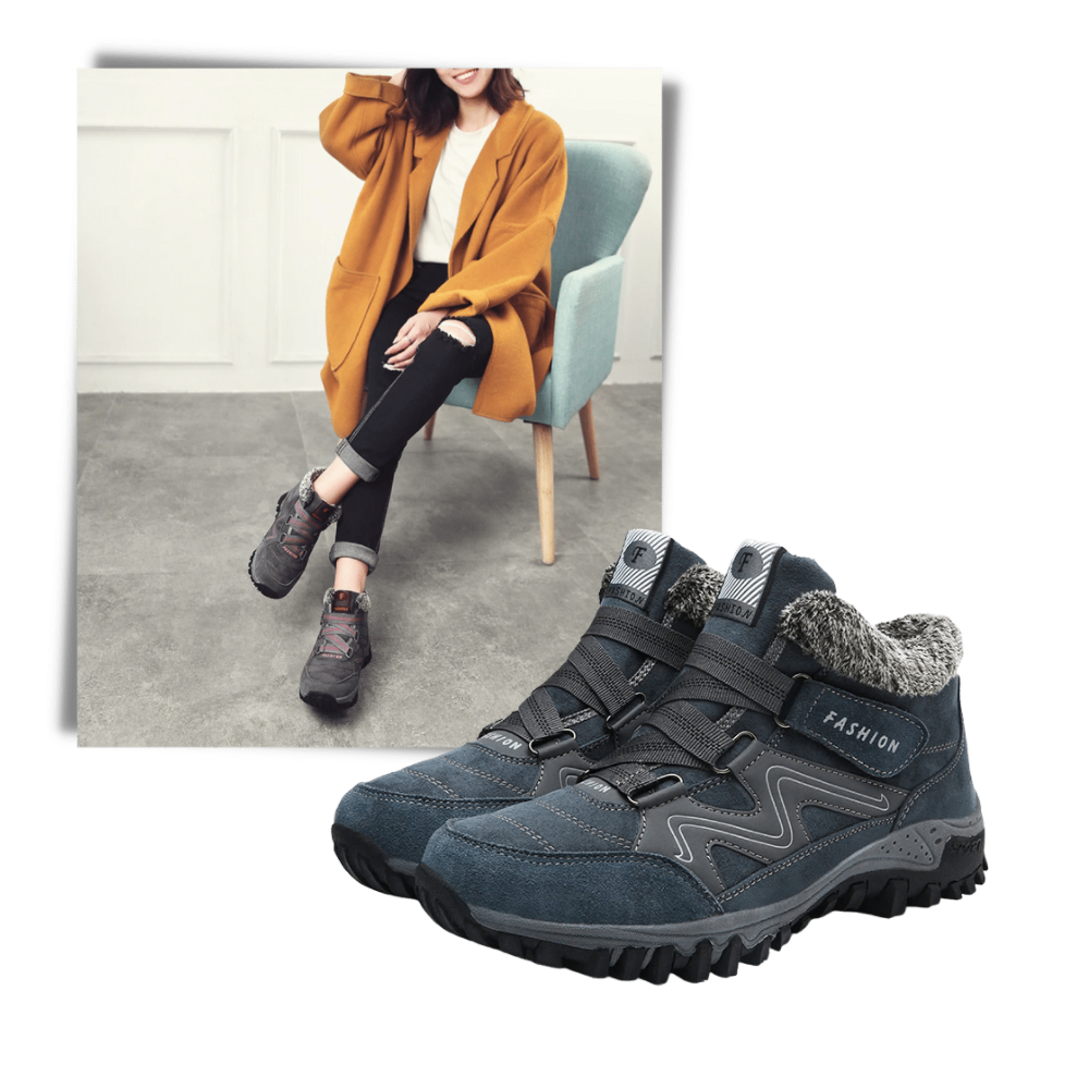 Botas de invierno de cuero - Ozerty