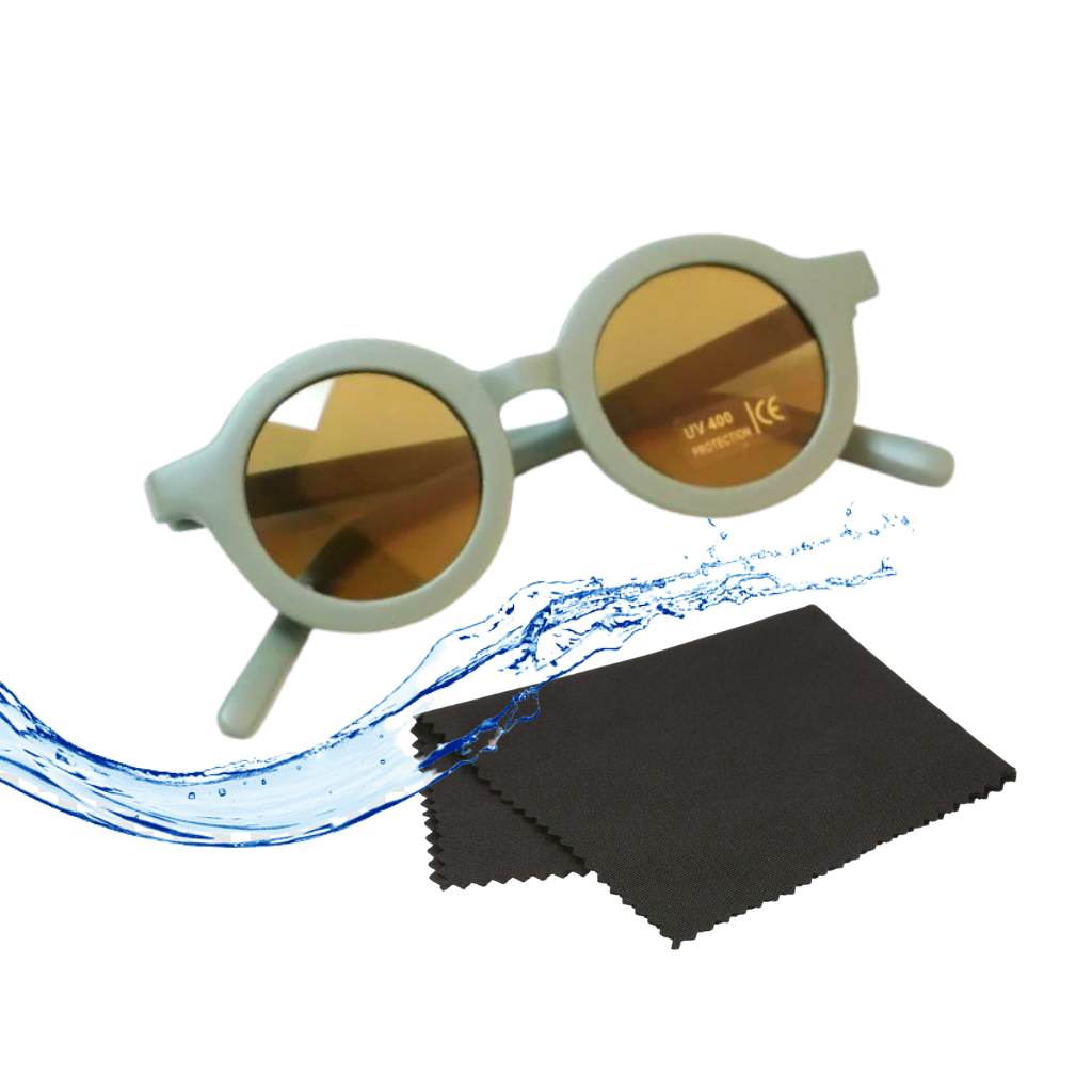 Gafas de sol redondas vintage para niños de 1 a 5 años - Ozerty