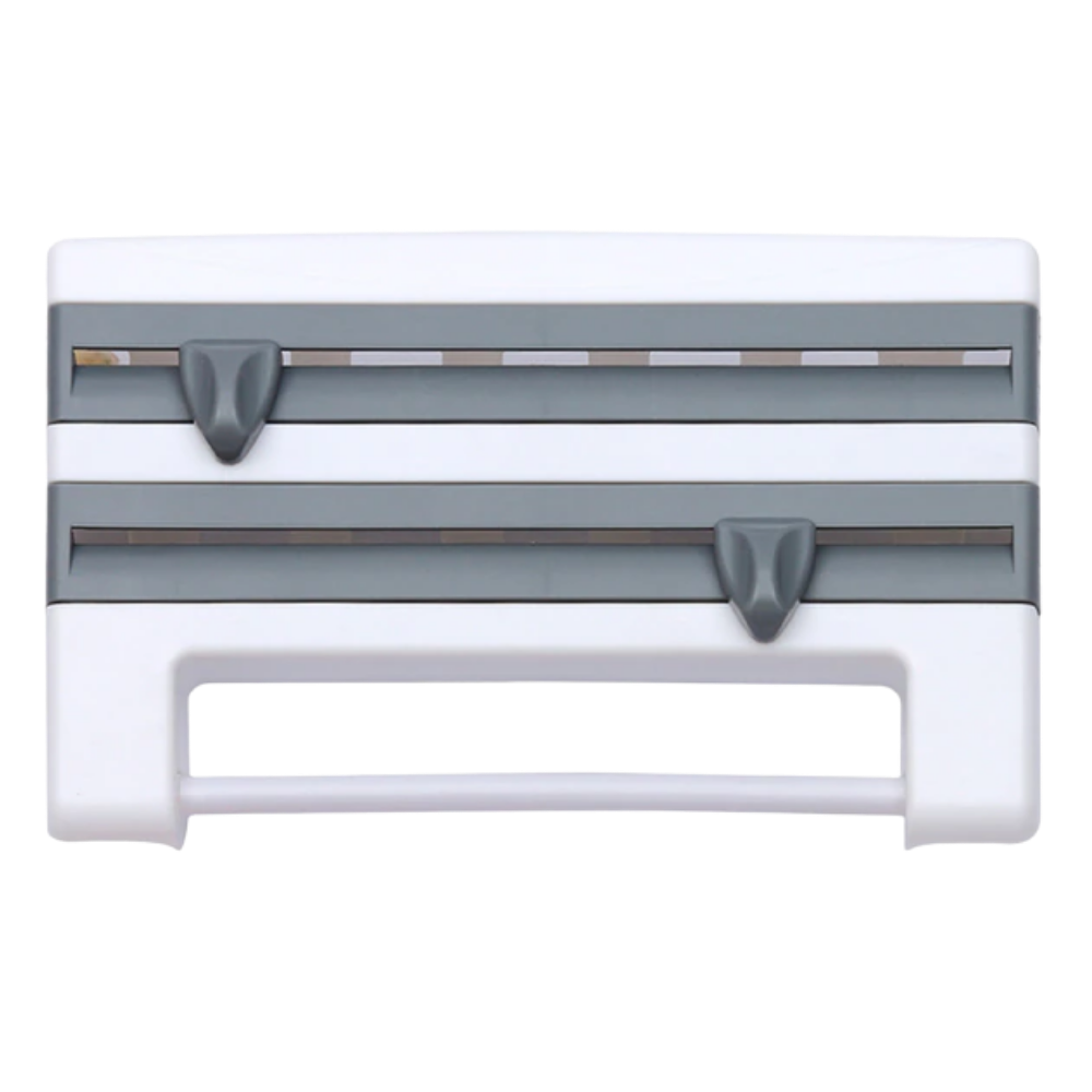 Portarrollos de plástico y toallas de papel 4 en 1 para la pared