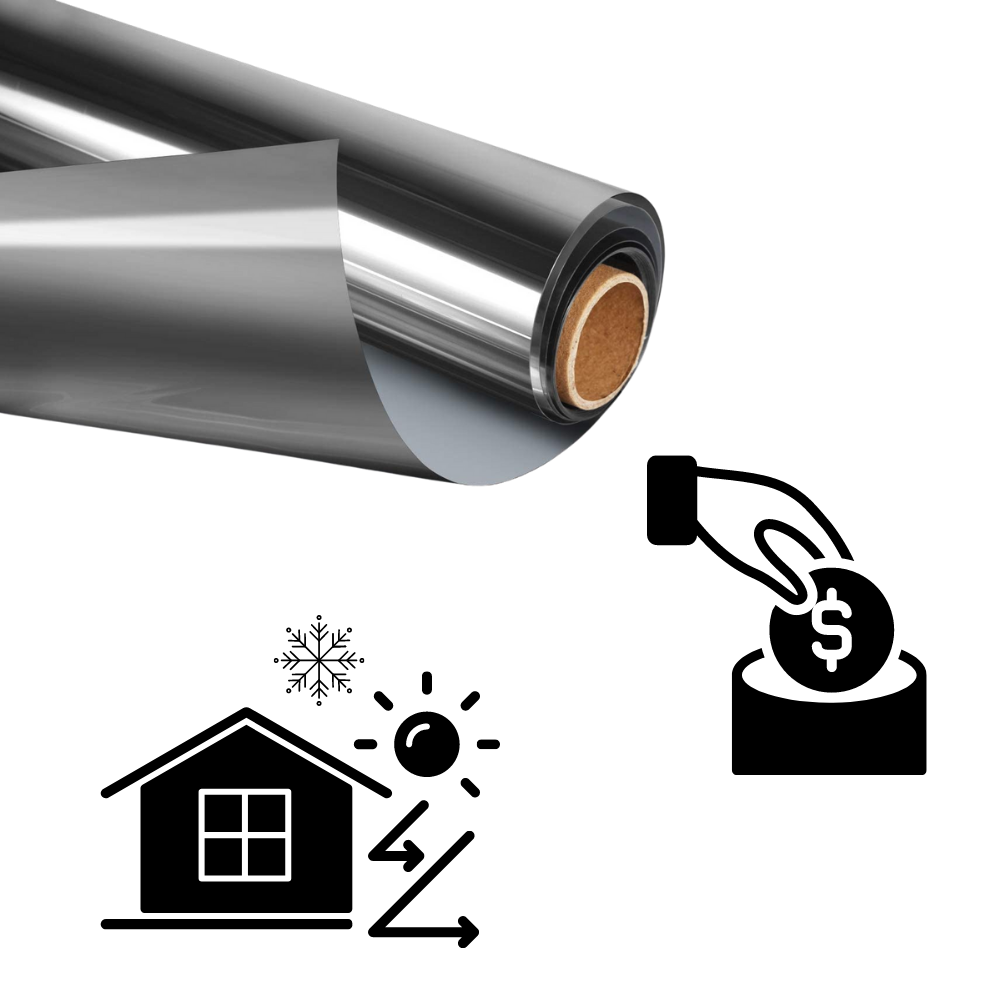 Película de privacidad para ventanas reflectantes - Ozerty