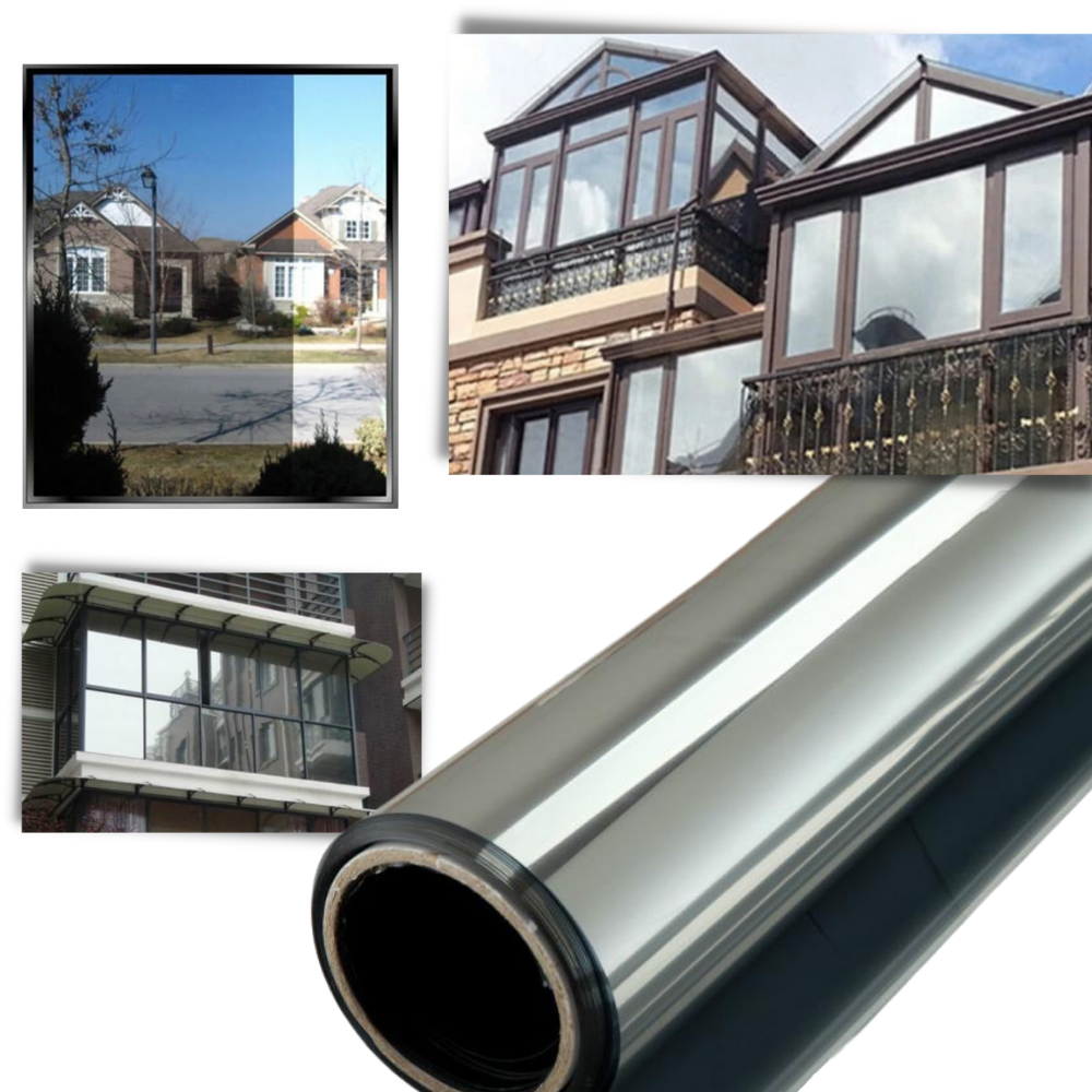 Película de privacidad para ventanas reflectantes - Ozerty