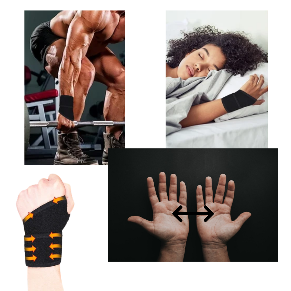 Muñequera profesional transpirable - Ozerty