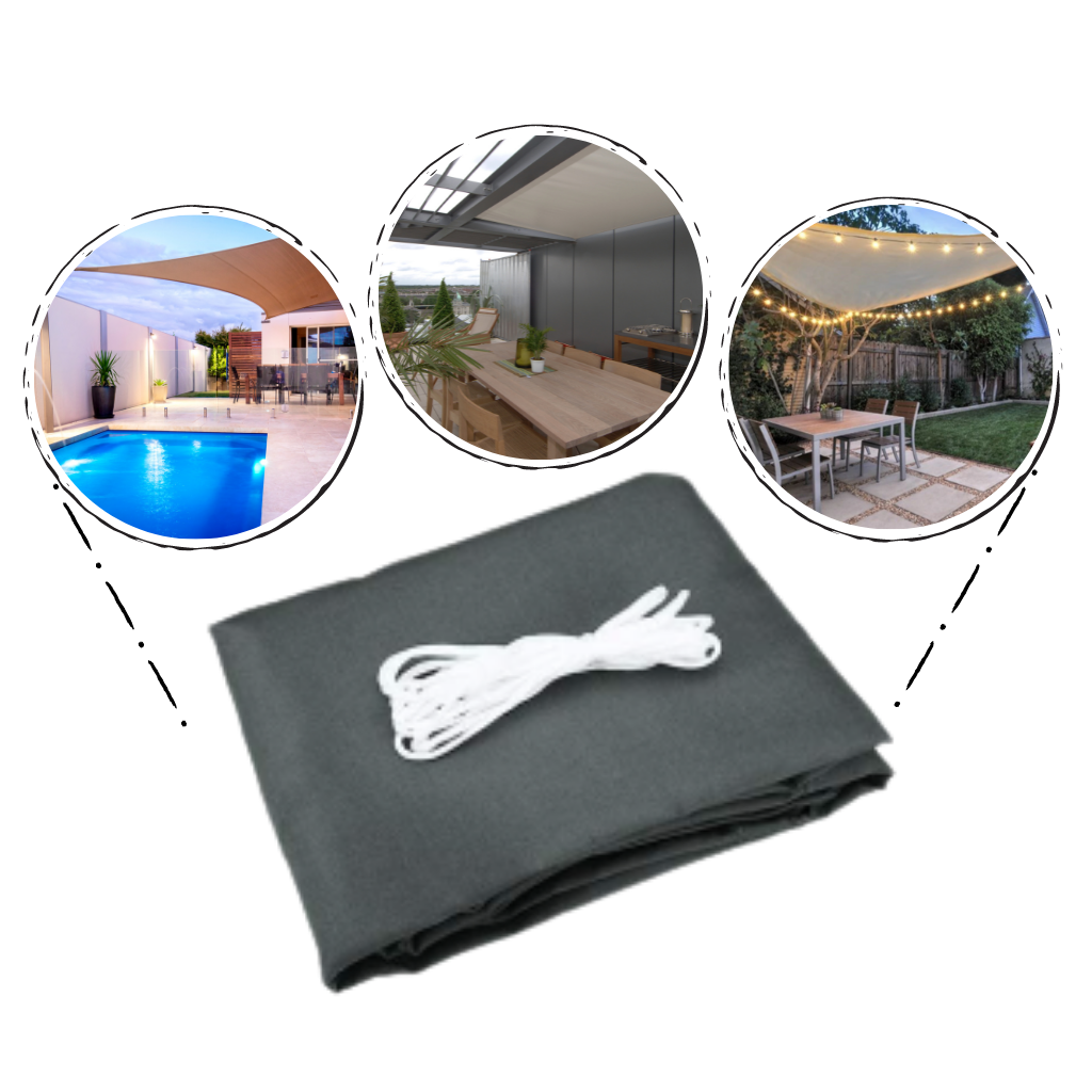 Toldo vela triangular resistente al agua - Ozerty